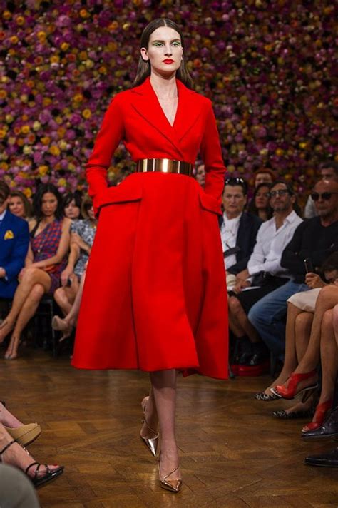 dior cannes fashi|christian Dior red coat.